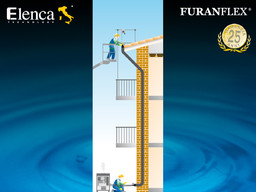 Exemplos de instalação de Furanflex® Águas pluviais internas e externas