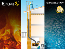 Ejemplos de instalación de FuranFlex®: Chimeneas; madera y otros combustibles sólidos